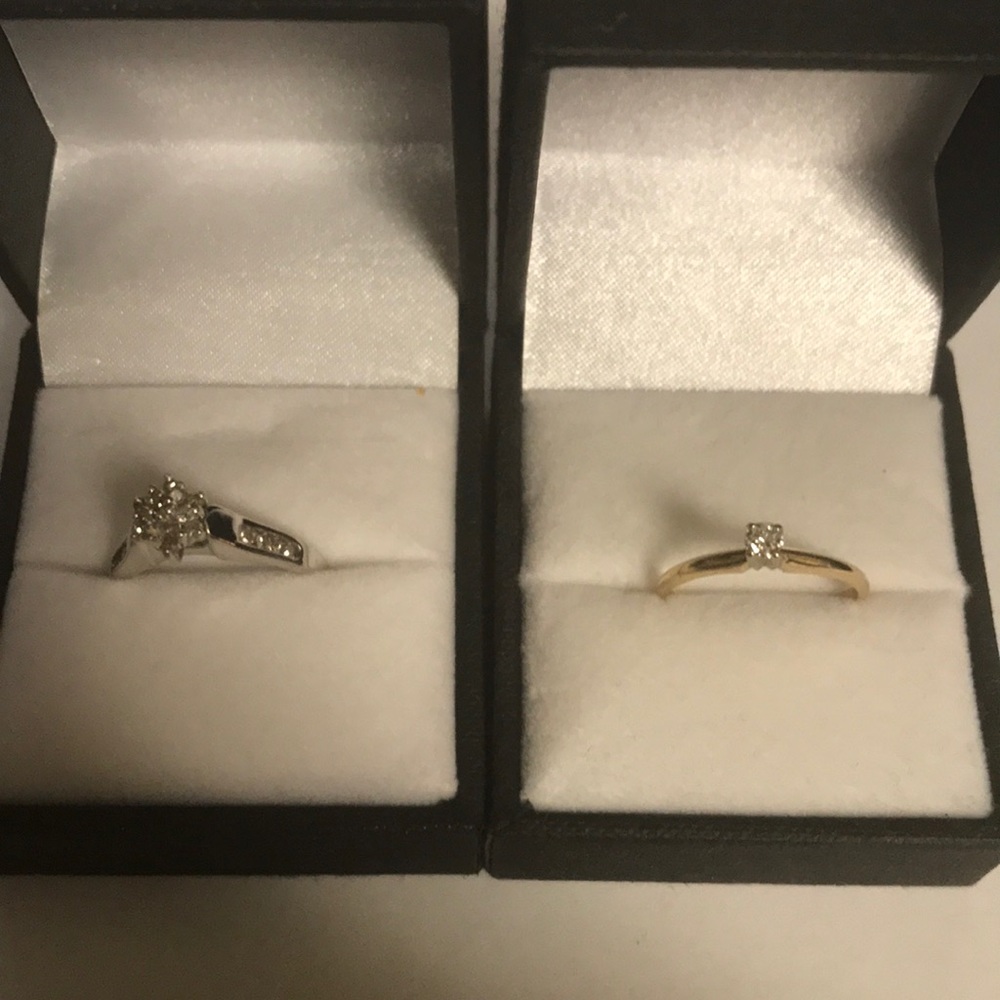 10k and 14 k rings